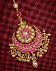 ANTIQUE RUBY CHAND TIKKA