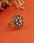 VICTORIAN POLKI RING