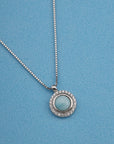 CELESTE BLUE CHARM PENDANT