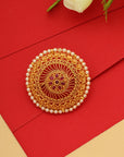 TRADITIONAL PEARL BROOCH