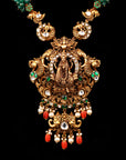 DESIGNER ANTIQUE LAKSHMI NECKLACE