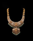 LAKSHMI HAAR WITH EMERALD DROPS