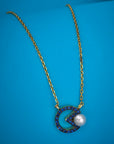 SAPPHIRE PEARL ORBIT CHAIN