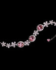 PRETTY PINK STONE BRACELET