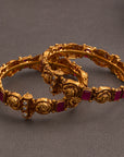 ANTIQUE PEACOCK BANGLES