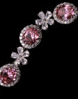 PRETTY PINK STONE BRACELET