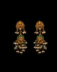 LAKSHMI MAYURA 2 IN 1 EARRINGS