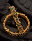 ANTIQUE FLOWER EMBELLISHED BANGLE