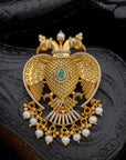 EMERALD MAYURA PENDANT