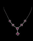 CRIMSON GLOW NECKLACE SET