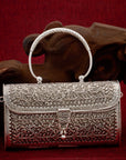 ROYAL FLORAL CLUTCH