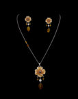 AMBER BLOOM NECKLACE SET