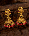 ANTIQUE FLORAL JHUMKA