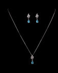 BLUE DEW NECKLACE SET