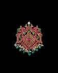 ANTIQUE GANDABERUNDA KUNDAN PENDANT