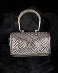 ROYAL OXIDISED CLUTCH