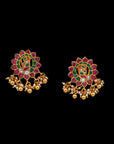 FLORAL KUNDAN STUDS