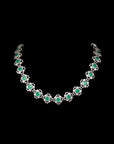 GREEN STONE NECKLACE