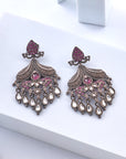 HERITAGE OXIDISED DANGLER