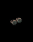 SILVER FLORAL TOE RING