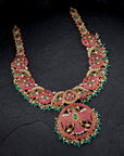KUNDAN GANDABERUNDA NECKLACE