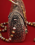 ANTIQUE KUNDAN ROYALE CLUTCH