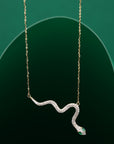 SNAKE PENDANT NECKLACE