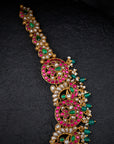 KUNDAN GANDABERUNDA NECKLACE
