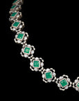 GREEN STONE NECKLACE