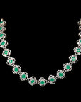 GREEN STONE NECKLACE