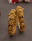 ANTIQUE LAKSHMI TEMPLE BANGLES
