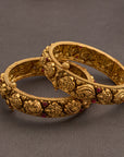 ANTIQUE LAKSHMI TEMPLE BANGLES