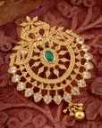 EMERALD SUNBURST PENDANT