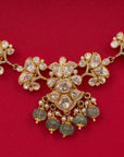 FLORAL MOISSANITE NECKLACE