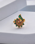 ANTIQUE PEACOCK RING