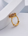ANTIQUE PEACOCK RING