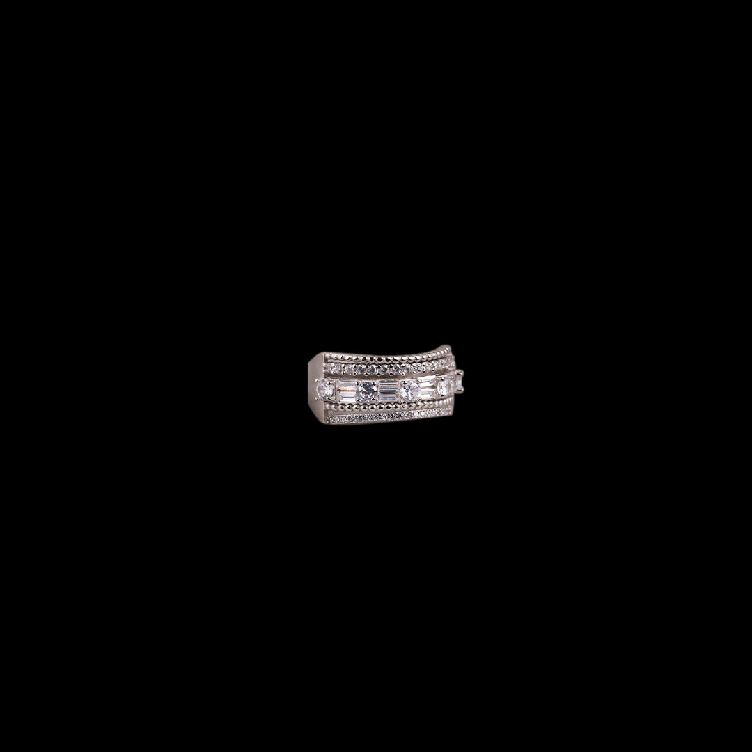 SILVER STYLISH WOMENS RING