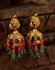 LAKSHMI CORAL JHUMKA