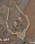 CELESTE EMERALD NECKLACE SET