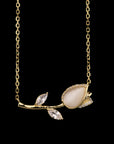 ROSE PENDANT NECKLACE