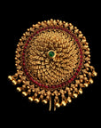 SILVER HAIR BROOCH