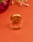 FLORAL KUNDAN RING