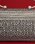 DESIGNER SILVER CLUTCH