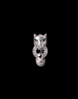 SILVER PANTHER WOMEN'S RING