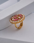 LOTUS KUNDAN RING