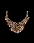 MOISSANITE VICTORIAN LAKSHMI NECKLACE