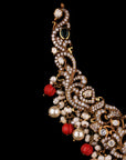 MOISSANITE VICTORIAN LAKSHMI NECKLACE