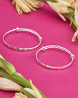 SILVER BABY BANGLE