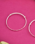 SILVER BABY BANGLE