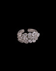 ALLOY CUBIC RING